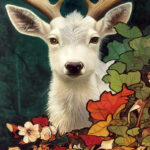 Autumn Deer on Acrylic